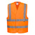 Hi-Vis Weste mit Schulterreflexband - Orange (ORR)