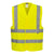 Hi-Vis Weste mit Schulterreflexband - Gelb (YER)