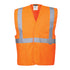 Hi-Vis Weste mit Schulterreflexband - Orange (ORR)