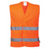 Hi-Vis Weste mit zwei Reflexstreifen - Orange (ORR)