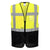 Warschau Hi-Vis Kontrast Exekutiv Weste - Gelb/Marine (YNR)