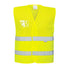Hi-Vis Halb-Mesh Weste 2 Reflexstreifen - Gelb (YER)