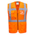 Madrid Hi-Vis Mesh Exekutiv Weste - Orange (ORR)
