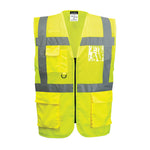 Madrid Hi-Vis Mesh Exekutiv Weste - Gelb (YER)