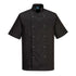 Chef's Cumbria Kochjacke S/S - Schwarz (BKR)