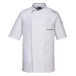 Surrey Kochjacke S/S - Weiss (WHR)