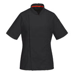 Damenkoch MeshAir Pro Jacke S/S - Schwarz (BKR)