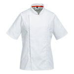 Damenkoch MeshAir Pro Jacke S/S - Weiss (WHR)