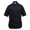 Rachel Damen Chefs Jacke kurzarm - Schwarz (BKR)