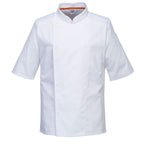 Stretch Mesh Air Pro Kurzarm Jacke - Weiss (WHR)