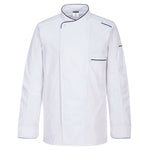 Surrey Kochjacke L/S - Weiss (WHR)