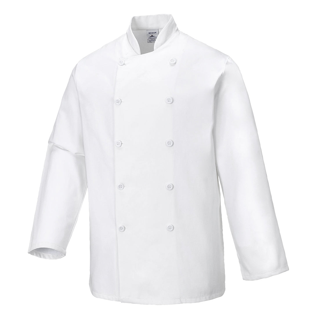 Kochjacke Sussex langarm - Weiss (WHR)