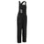 WX1 Zweifarbige Baumwoll - Latzhose - Schwarz/Grau (BYR)
