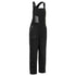 WX1 Zweifarbige Baumwoll - Latzhose - Schwarz/Grau (BYR)