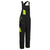 WX1 Zweifarbige Baumwoll - Latzhose - Schwarz/Gelb (KYR)