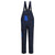WX1 Zweifarbige Baumwoll - Latzhose - Marine/Royal (NRR)
