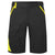 WX1 Zweifarbige Baumwollshorts - Schwarz/Grau (BYR)