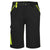 WX1 Zweifarbige Baumwollshorts - Schwarz/Gelb (KYR)