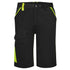 WX1 Zweifarbige Baumwollshorts - Schwarz/Gelb (KYR)