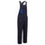 WX1 zweifarbige wattierte Baumwoll - Latzhose - Marine/Royal (NRR)