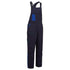 WX1 zweifarbige wattierte Baumwoll - Latzhose - Marine/Royal (NRR)