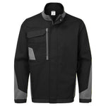 WX1 Zweifarbige wattierte Baumwoll - Arbeitsjacke - Schwarz/Grau (BYR)