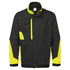WX1 Zweifarbige wattierte Baumwoll - Arbeitsjacke - Schwarz/Gelb (KYR)