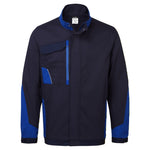 WX1 Zweifarbige wattierte Baumwoll - Arbeitsjacke - Marine/Royal (NRR)