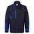 WX1 Zweifarbige wattierte Baumwoll - Arbeitsjacke - Marine/Royal (NRR)