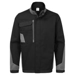WX1 Leichte Baumwoll - Arbeitsjacke - Schwarz/Grau (BYR)