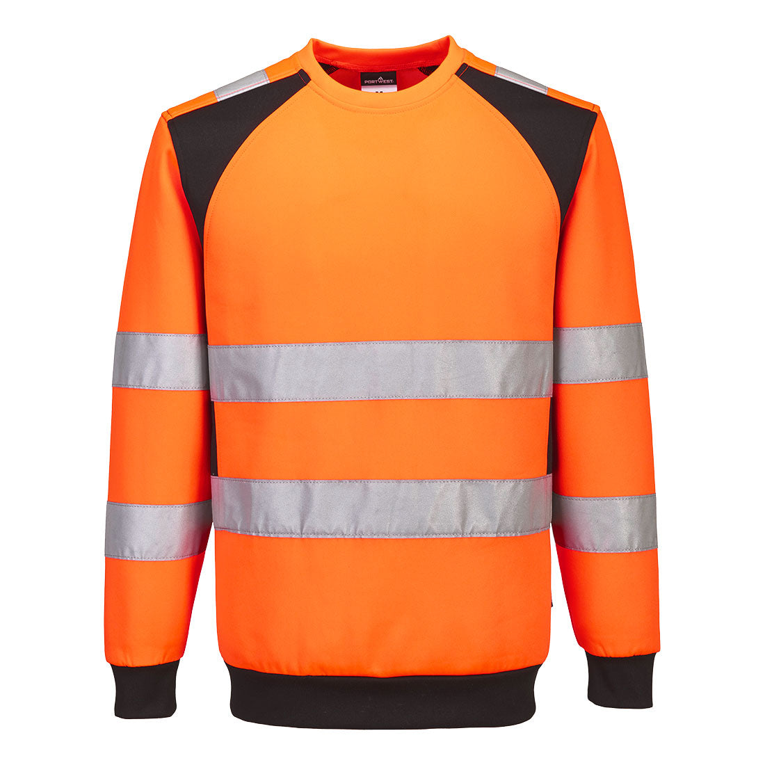 WX2 Eco Hi-Vis Sweatshirt - Orange/Schwarz (OBR)