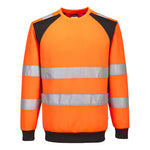 WX2 Eco Hi-Vis Sweatshirt - Orange/Schwarz (OBR)