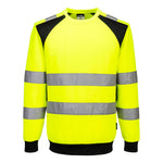 WX2 Eco Hi-Vis Sweatshirt - Gelb/Schwarz (YBR)