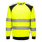 WX2 Eco Hi-Vis Sweatshirt - Gelb/Schwarz (YBR)