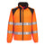 WX2 Eco Hi-Vis Fleecejacke - Orange/Schwarz (OBR)