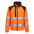 WX2 Eco Hi-Vis Fleecejacke - Orange/Schwarz (OBR)