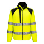 WX2 Eco Hi-Vis Fleecejacke - Gelb/Schwarz (YBR)