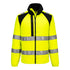 WX2 Eco Hi-Vis Fleecejacke - Gelb/Schwarz (YBR)