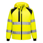 WX2 Hi-Vis gefütterte Softshelljacke (2L) - Gelb/Schwarz (YBR)