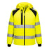 WX2 Hi-Vis gefütterte Softshelljacke (2L) - Gelb/Schwarz (YBR)
