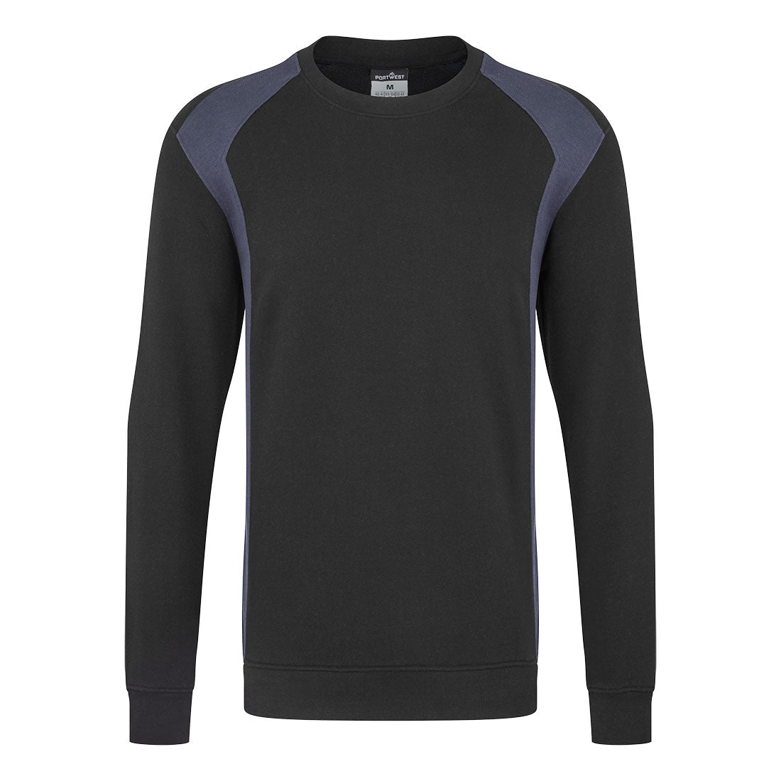 WX2 Sweatshirt - Schwarz/Marine Groß (BNR)