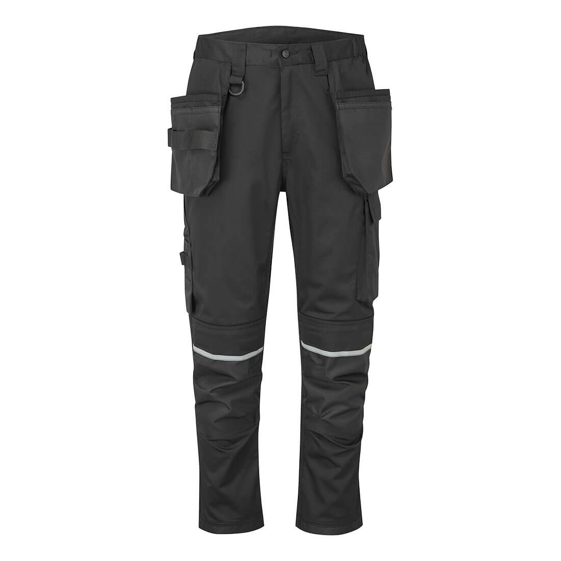 WX2 Eco Handwerks Bundhose mit Holstertaschen - Schwarz (BKS)