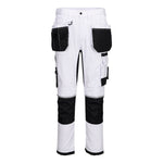 WX2 Eco Handwerks Bundhose mit Holstertaschen - Weiss (WHR)