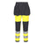 WX2 Eco Hi-Vis Damen Stretch Bundhose Klasse 1 - Gelb/Schwarz (YBR)