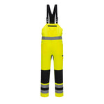 WX2 Eco Hi-Vis Latzhose - Gelb/Schwarz (YBR)