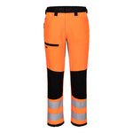 WX2 Eco Hi-Vis Service Bundhose Klasse 2 - Orange/Schwarz (OBR)