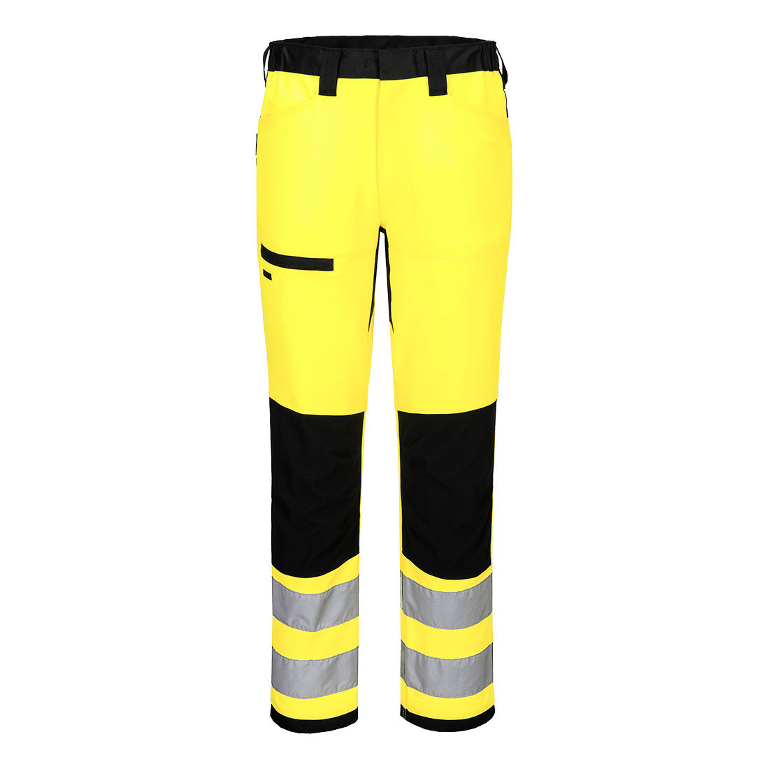 WX2 Eco Hi-Vis Service Bundhose Klasse 2 - Gelb/Schwarz (YBR)