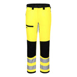 WX2 Eco Hi-Vis Service Bundhose Klasse 2 - Gelb/Schwarz (YBR)
