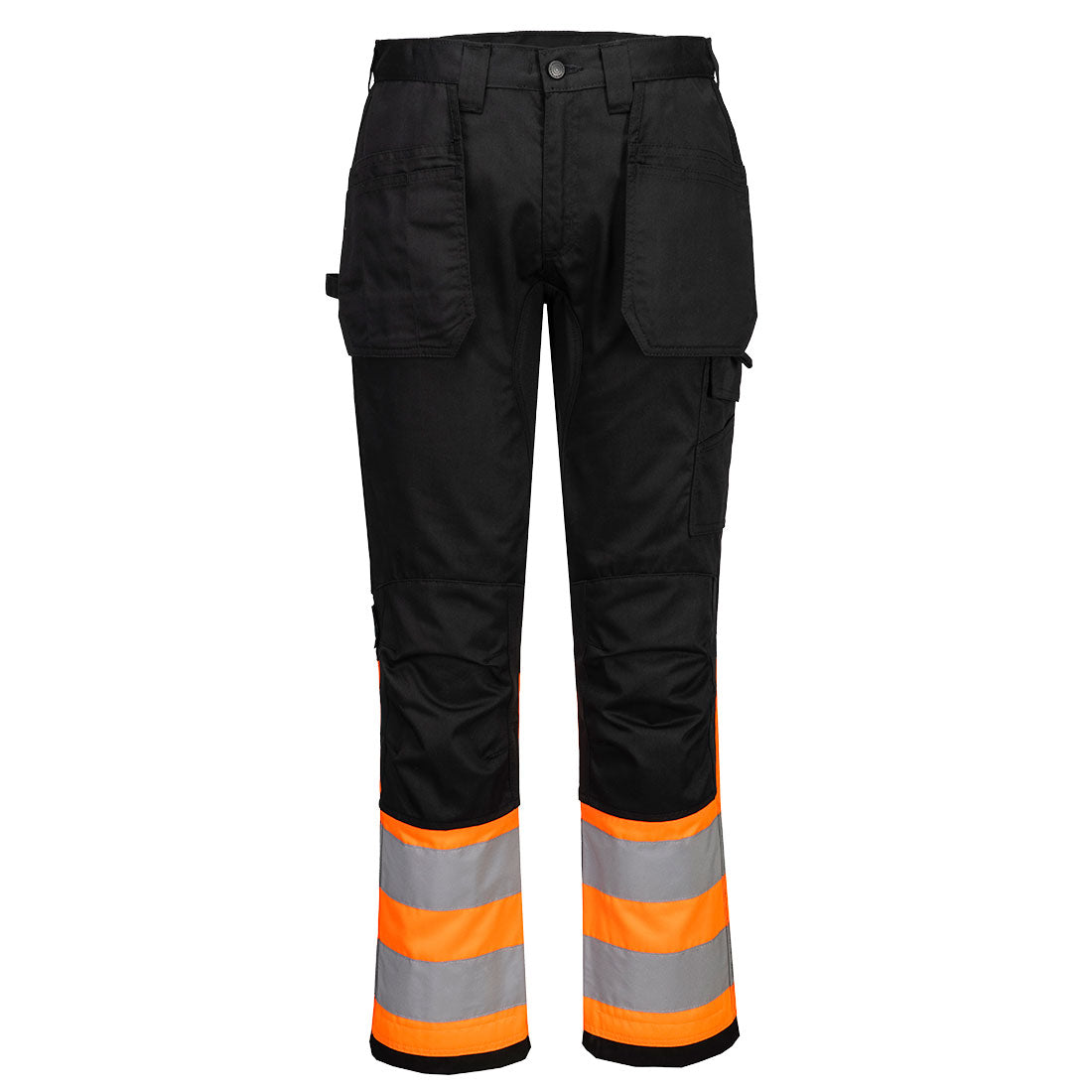WX2 Eco Class1 Pocket Trousers - Orange/Schwarz (OBR)