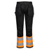 WX2 Eco Class1 Pocket Trousers - Orange/Schwarz (OBR)